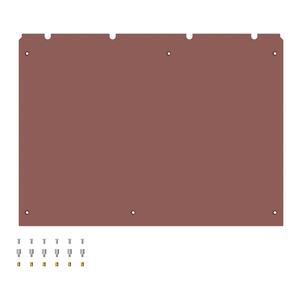 Montageplatte HxBxT 756,5x1040x5mm ISO