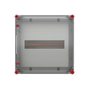 VB33HT-XZ2x160/3 S750-Gehäuse 250A VMS33 40mm Sammelschienensystem 5polig mit Klappdeckel