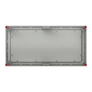 Gehäuse 640x320 transp. MPL Deckel durchsichtig mit ISO-MPL alle Seiten offen