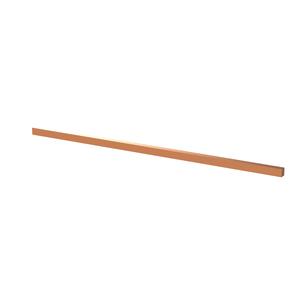 ZX2053 CU-Schiene 12x10mm, L:445mm