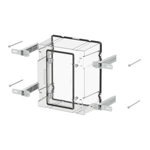 SZH300T Haube IP54 mit Tür 300mm