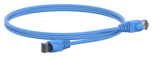 ZLPBL100 Patchk.m.RJ45-Steck.bl. 1000