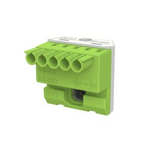 ZK51G PE-Klemmenblock 5x4&amp;#43;1x25qmm