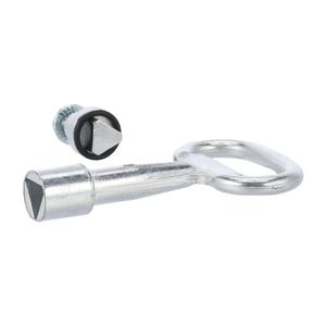 Schloss-Einsatz Dreikant 11mm, inklusive Schlüssel für ARIA