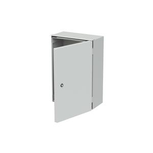PA64 Schrank 615x415x230 DB ARIA, Doppelbart 3mm, 3-Punktschließung IP66, IK08
