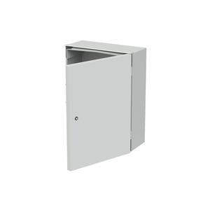 PA86 Schrank 835x635x300 DB ARIA, Doppelbart 3mm, 3-Punktschließung IP66, IK08