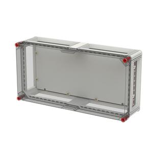 Gehäuse 640x320 transp. MPL Deckel durchsichtig mit ISO-MPL alle Seiten offen