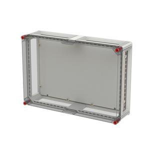 Gehäuse 640x440 transp. MPL Deckel durchsichtig mit ISO-MPL alle Seiten offen