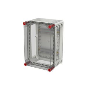 VB32VT-S2x63/4 LTS-Gehäuse 220x320 -63A für 2x OT40F - OT63F auf DIN-Tragschiene alle Seiten offen