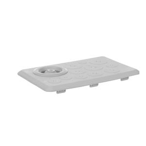 TZ111P10 Flansch für 12 Einführ. 10ST