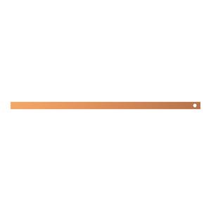 ZXM2113 CU-Schiene 20x5mm, L:522mm