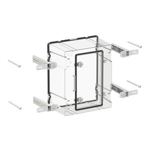 SZH300T Haube IP54 mit Tür 300mm