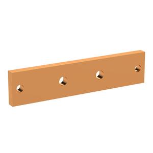 ZX2370 CU-Schiene 40x10mm, L:181mm