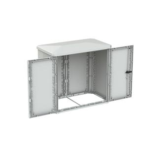 Schrank AP Gr.2 1125x1200x676 EH3, profiliert, große Einbautiefe, SHG IP44, IK10