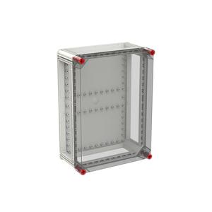 VF43HT-N Leer-Gehäuse 440x320 transp. Deckel durchsichtig alle Seiten offen