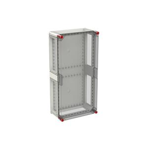 VF63HT-N Leer-Gehäuse 640x320 transp. Deckel durchsichtig alle Seiten offen