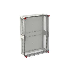 VF64HO-N Leer-Gehäuse 640x440 transp. Deckel durchsichtig alle Seiten offen