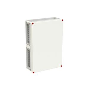 VF64HT-N Leer-Gehäuse 640x440 grau Deckel undurchsichtig alle Seiten offen