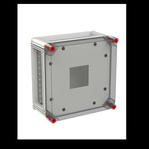 VB33TDA1 Meßgehäuse VMS33 für Messgerät 96x96mm mit transparenten Deckel