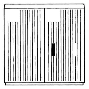 EHP322 Schrank AP Gr.2 1125x1115x320 EH3, profiliert mit SHG IP44, IK10