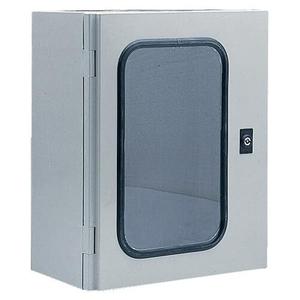 PA1081 Schrank mit Fenster 1035x835 DB ARIA, Doppelbart 3mm, 3-Punktschließung IP54, IK07