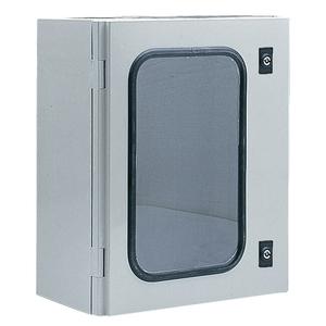 Schränke mit  Fenstertür Doppelbartverschluß (2-Punktschließung) IP54 - IK07